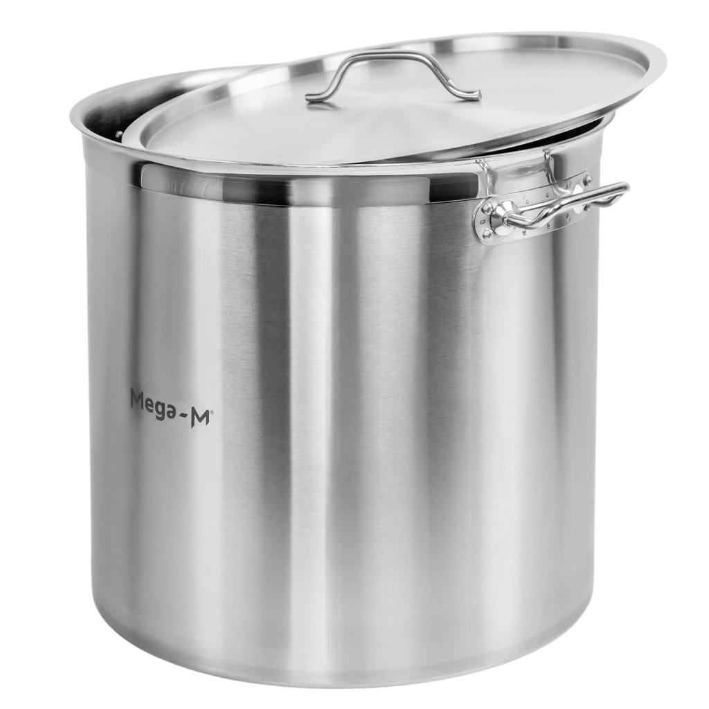 Tall catering pot with lid Mega-M PRO 71l dia. 45 cm x h 45 cm N