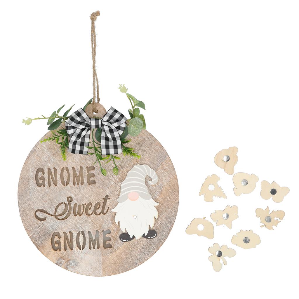 Weihnachtsschild Exquisites Willkommensschild Haustürdeko Holz-Wandschild für Feiertags-DIY