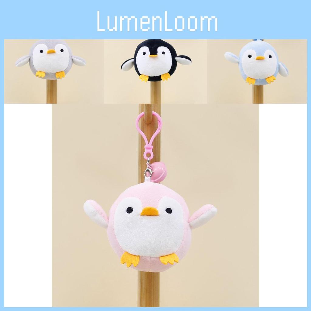 Adorable Plush Penguin Keychain Cute Soft Toy Bag Charm Cartoon Stuffed Animal