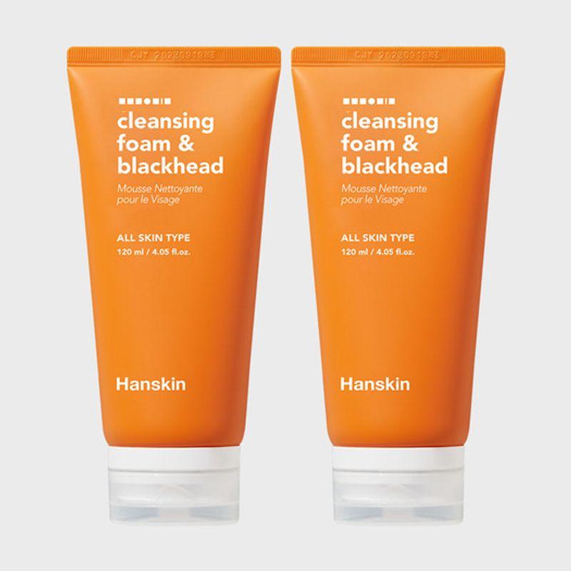 HANSKIN Cleansing Foam & Blackhead 120ml x 2 2_B0009509
