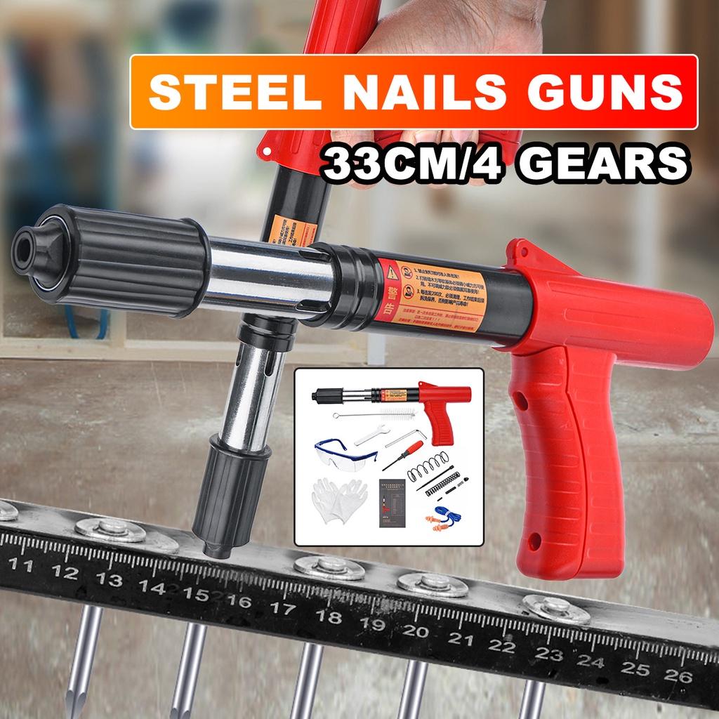 4 Gear Low Noise Installation Home DIY Labor-saving Tool Adjustable Force Lay Crane Power Tools Steel Nails Guns Rivet Tool New