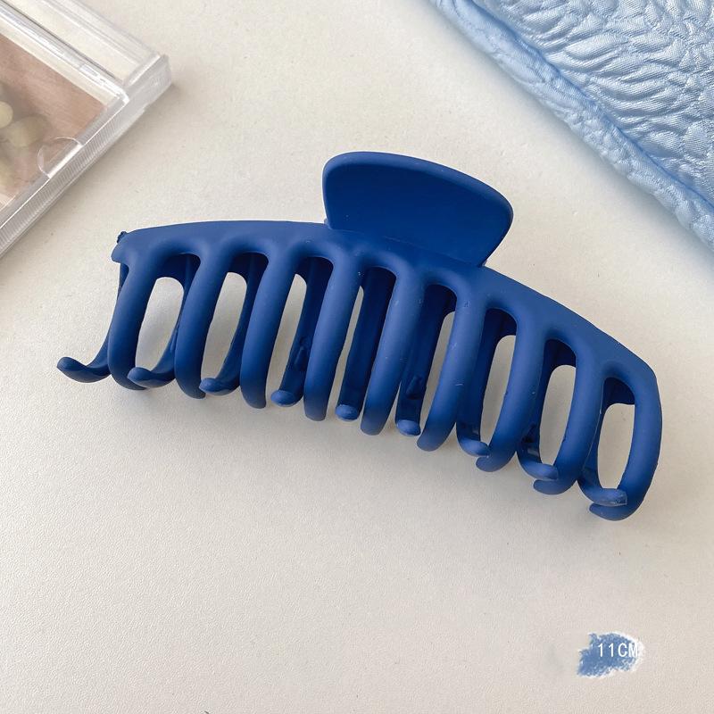 2 ΤΕΜ Premium Σετ Κεφαλών Νέο Γυναικείο Κλιπ Κλιπ Νύχι Μόδας Καφέ Μαύρο Ακρυλικό Μεγάλες Φουρκέτες Claw For Lady Clip Barrette Αξεσουάρ μαλλιών