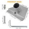 New Mini Star Antenna Signal Bracket with Bend Pipe Base