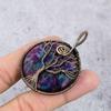 Multi Flash Labradorite Jewelry, 999 Copper Wire Wrapped Pendant Handmade Gemstone Jewelry, Gifts For Wife Brand New Pendant