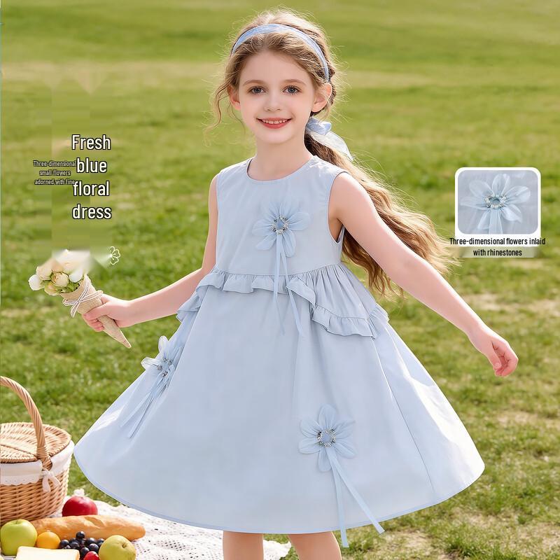 Heini Mumu Girls  Sleeveless Summer Dress 150