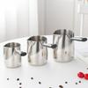 Stainless Steel Coffee Pot Professional V-shaped Mouth Milk Frothing Pitcher Leakproof Multi-Purpose Hot Milk Cup Home Use