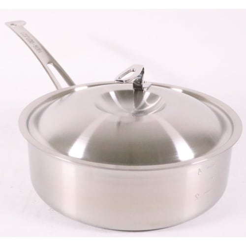 New King Denji Shallow Saucepan (with measuring scale) 27cm