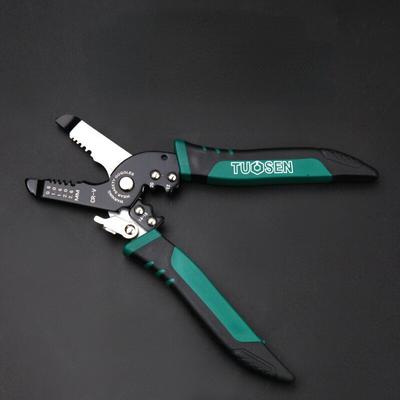Portable Multifunctional Wire Stripper Crimping Pliers Electrician Manual Cable Stripper Cable Cutter Stripping Pliers Wire Pulling Plier