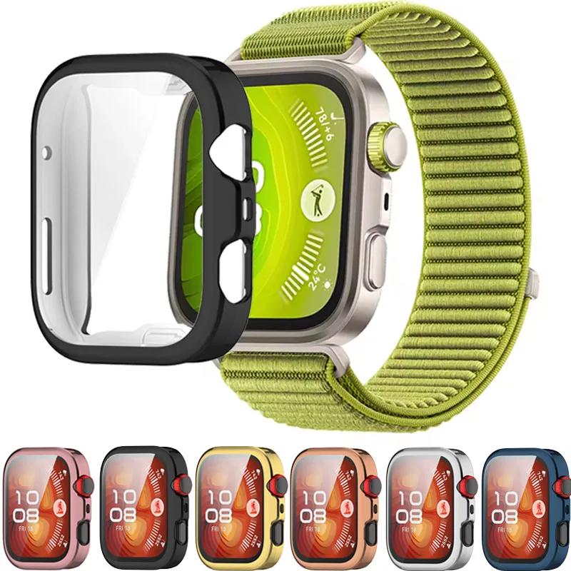 

TPU Case For Huawei Watch Fit 4 Pro Soft Shell Anti-Fall Full Frame Screen Protective Shell Huawei Watch Fit 4/3 Bumper Cover Huawei Fit 4 Pro синій