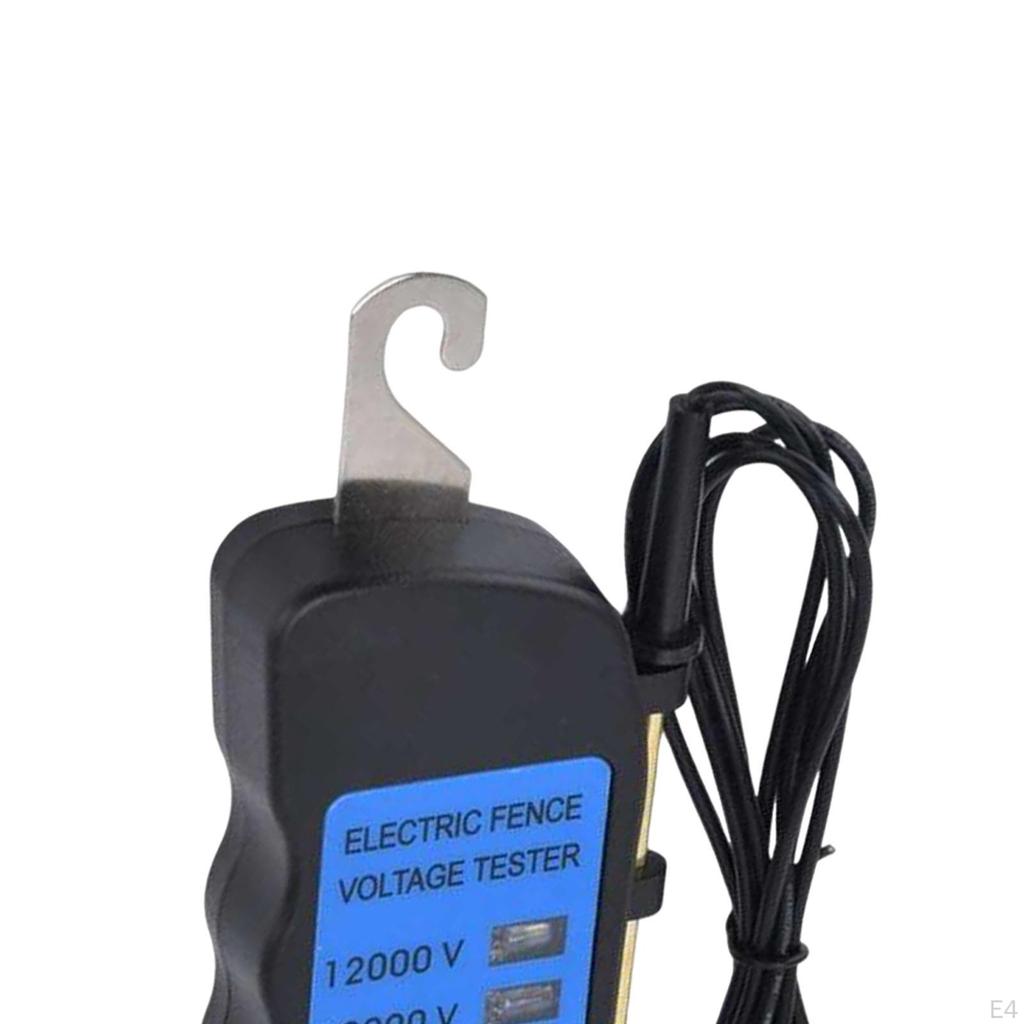 Advanced Electric Fence Voltage Tester - Reliable Measurement up to 7000V/12000V