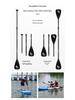 KOETSU Surf Paddleboard Dual-Use Aluminum Paddle: Single/Double Head Kayak & Paddleboard Paddle