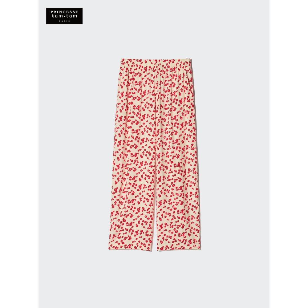 Uniqlo Japan Rayon Print Long Pants