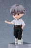 GOOD SMILE COMPANY Nendoroid Doll New Theatrical Edition Kaworu Nagisa and Plastic Painted Movable Figure Evangelion Non-Scale Fabric, Magnet,