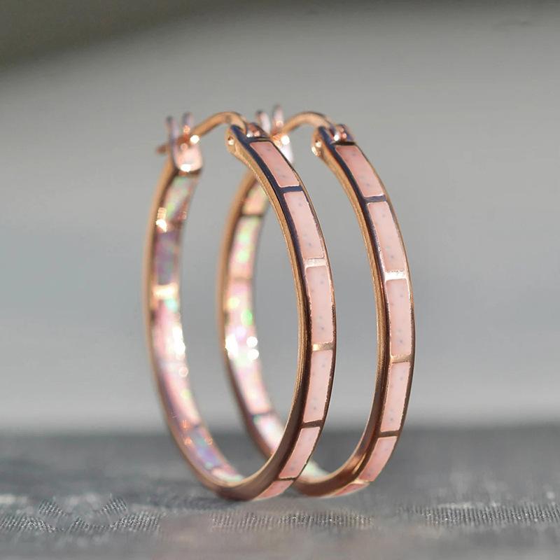 

Personalized earrings for women, exaggerated Internet celebrity style geometric jewelry, a must for cool girls