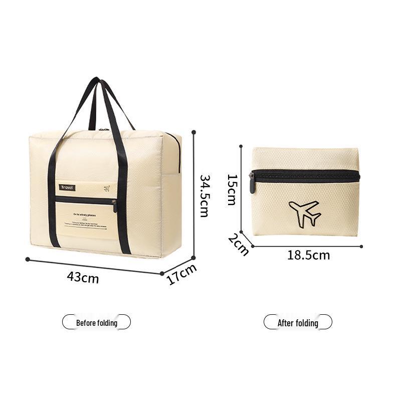 Women's Large Capacity Lightweight Carry-on Travel Bag - Foldable Organizer for Short Trips & Business Outings