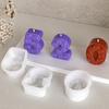 0-8 Rose Numbe Candle Mould Silicone Molds Scented Candle Molds Fondant Cake Moulds Castings Molds Plasters Molds
