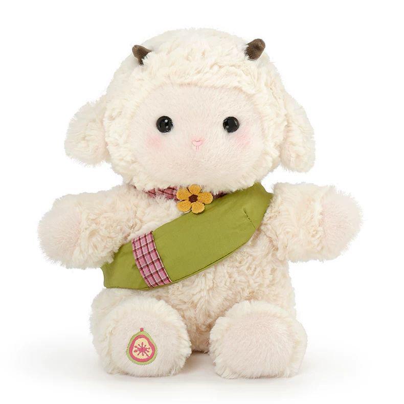 Hug Baby Sheep Plush Toy: Cute Cartoon Cushion for Kids