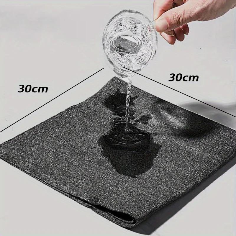 10 Stück Magisches Glaswischtuch Streifenfrei Dickes Magisches Reinigungstuch Wiederverwendbare Mikrofaser-Tücher für Fenster Glas Handtuch Küche