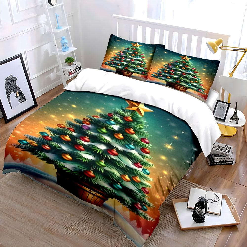 Sparkling festive elegance Bedding sets Duvet cover sets Duvet covers Pillowcases(1*Duvet Cover 2*Pillowcases without duvet insert)