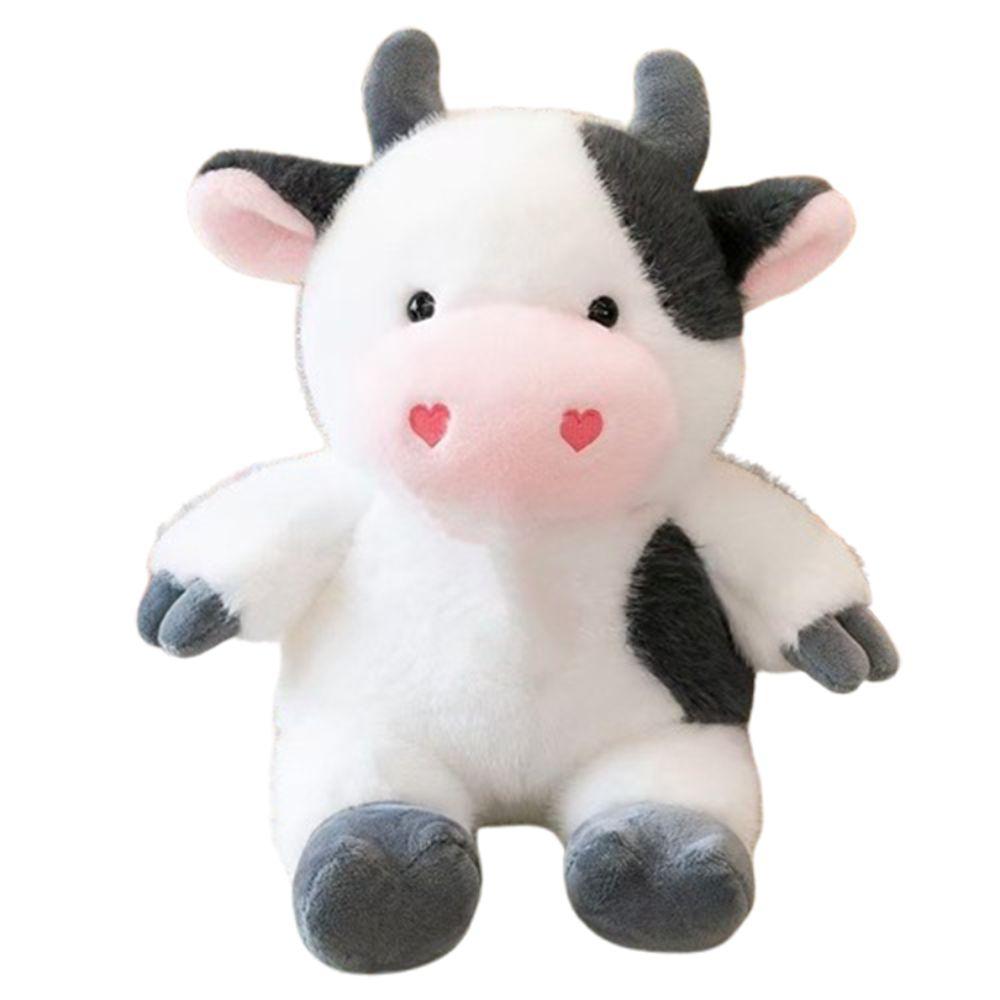 Cartoon Animals Cow Toys Simulation Cow Plush Toy Creative Cow Stuffed Plush Doll Birthday Gift