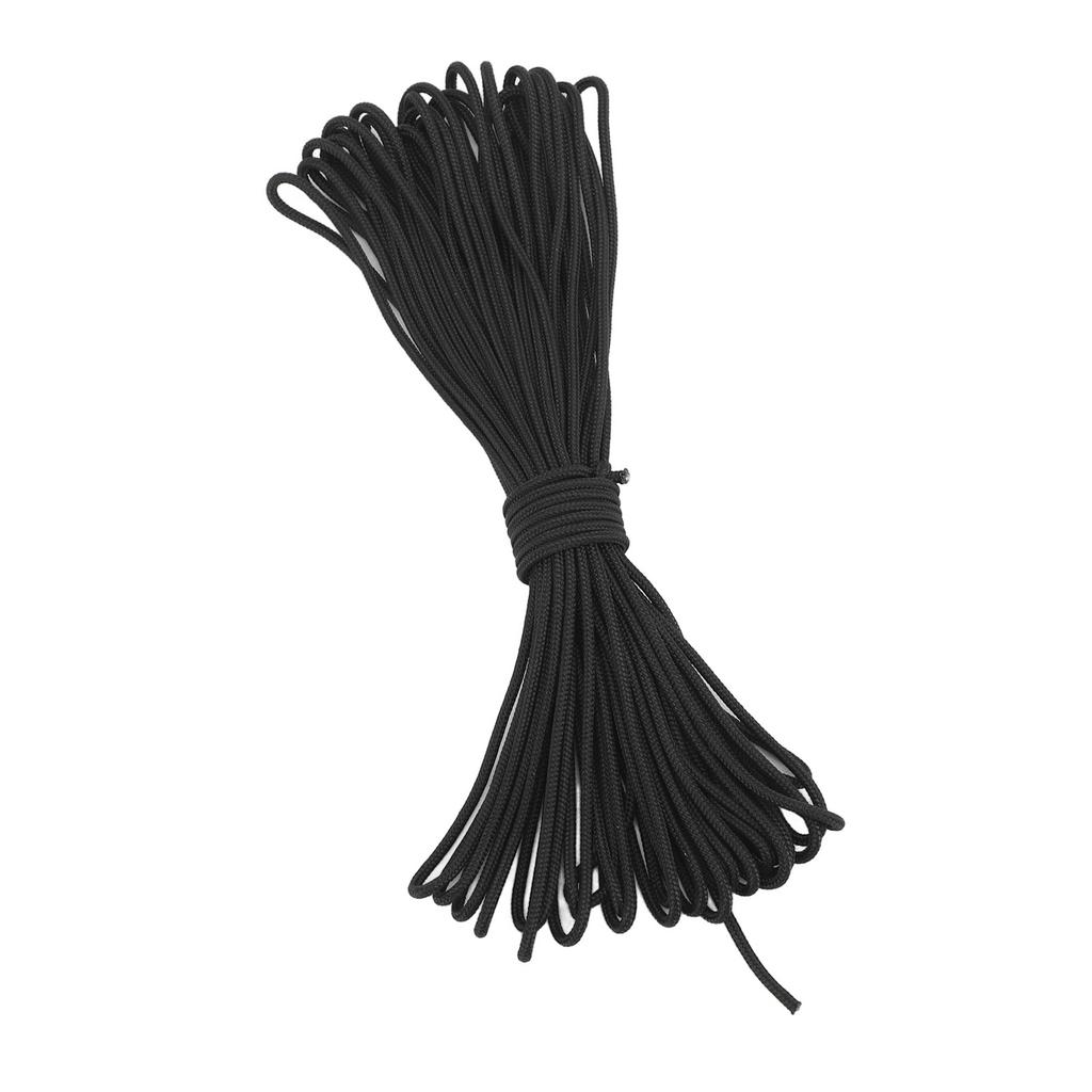 Lukostřelba D-smyčka Lano Polyetylenový Drát Provázek Luk Spoušť Nock Smyčka Příslušenství pro Složený Luk Černá