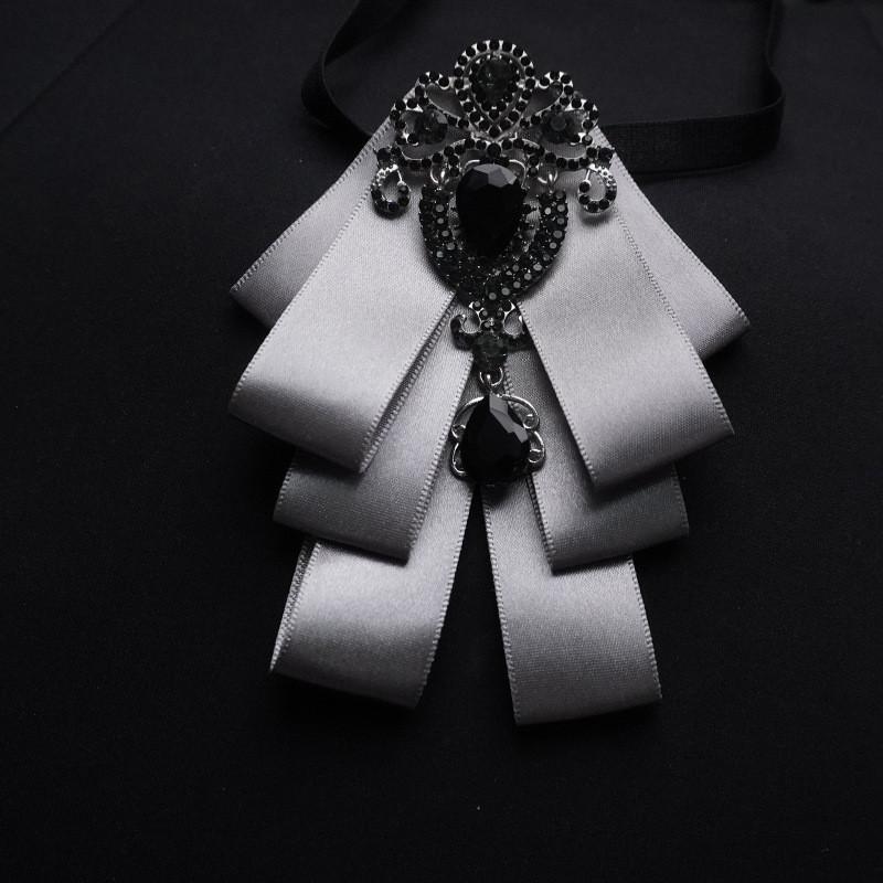 Geometric Style Unisex Collar Flower With Satin Material For Summer