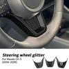 For Mazda CX-5 2026-2028 Steering Wheel Lower Trim Cover Anti Scratch Wearproof Interior ProtectiveModification Car Accessories