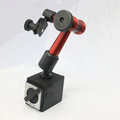 Messuhrhalter Magnetischer Metallbasisständer Universelles flexibles verstellbares Werkzeug mit gelber Messuhr BFB26WCM-1