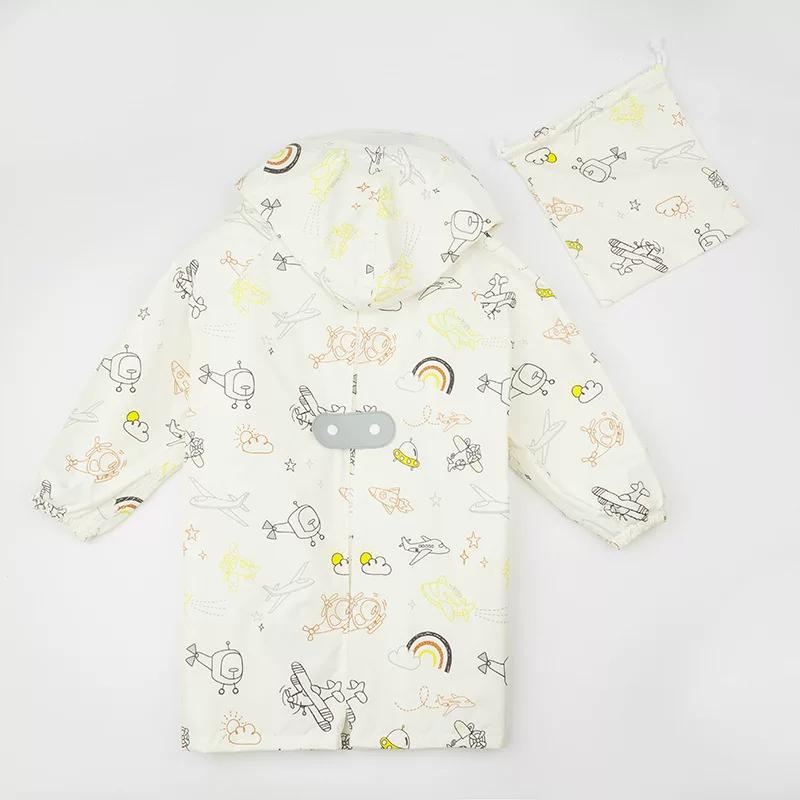New 2024 Cartoon Thin Quick-Dry Breathable Children's Raincoat for Boys and Girls, Waterproof Poncho for Kindergarten and Elementary School Students