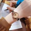 Retro-Stil Runde Damenarmbanduhr Feines Armband Einfaches Temperament Studenten-Uhrarmband Quarz Wasserdichte Damenarmbanduhr
