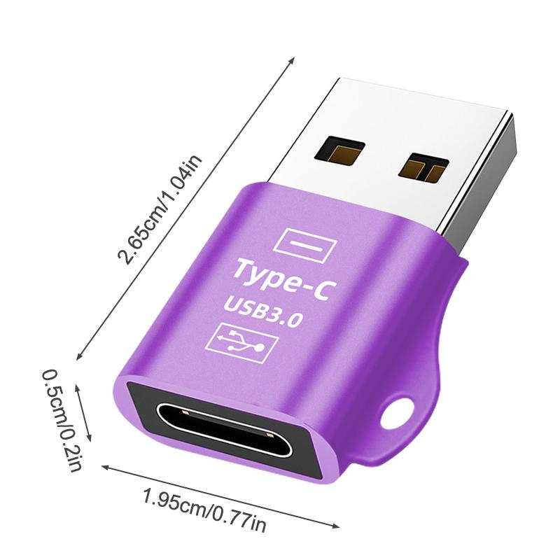 Datový kabel typu C na USB 3.0 samice-samec PD, adaptér, nabíječka na USB-C audio konverze, vhodný pro mobilní telefony, počítače