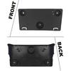 FASTCHE Front License Plate Frame Compatible with 2025 2026 Ford Explorer Front Bumper License Tag Plate Holder Mounting Bracket Replace #