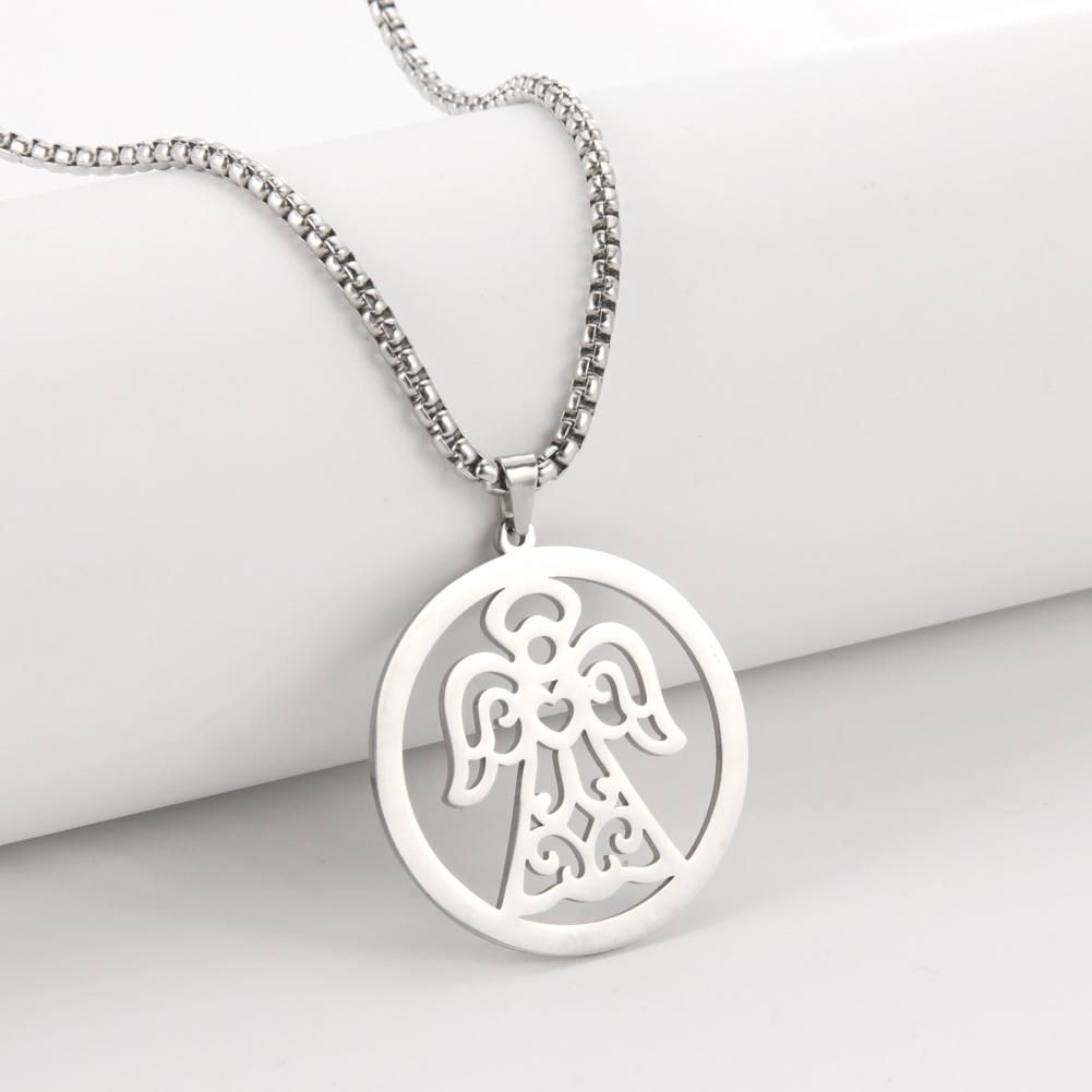 Vintage Celtics Knot Fox Pendant Necklace Viking Animal Loki Dragon Nordic Amulet Stainless Steel Jewelry Gift for Men Women