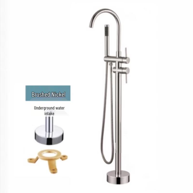 TLXT Floor-Mounted Bathtub Faucet Shower Set
