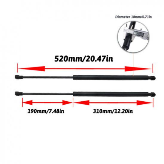 4Pcs New Hood+Tailgate Lift Support Gas Struts For Lexus GS300 GS430 GS450h