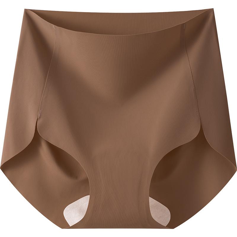 Big Size Female Red Life Year High Waist Split Anti Wear Leg Draw Abdomen Lift Hip Seamless Triangle Briefs