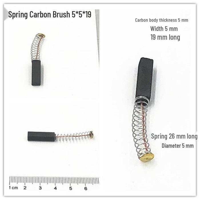 Electric Tool Carbon Brush for Hand Drill, Angle Grinder, Die Grinder, Polisher, Trimmer, Mixer