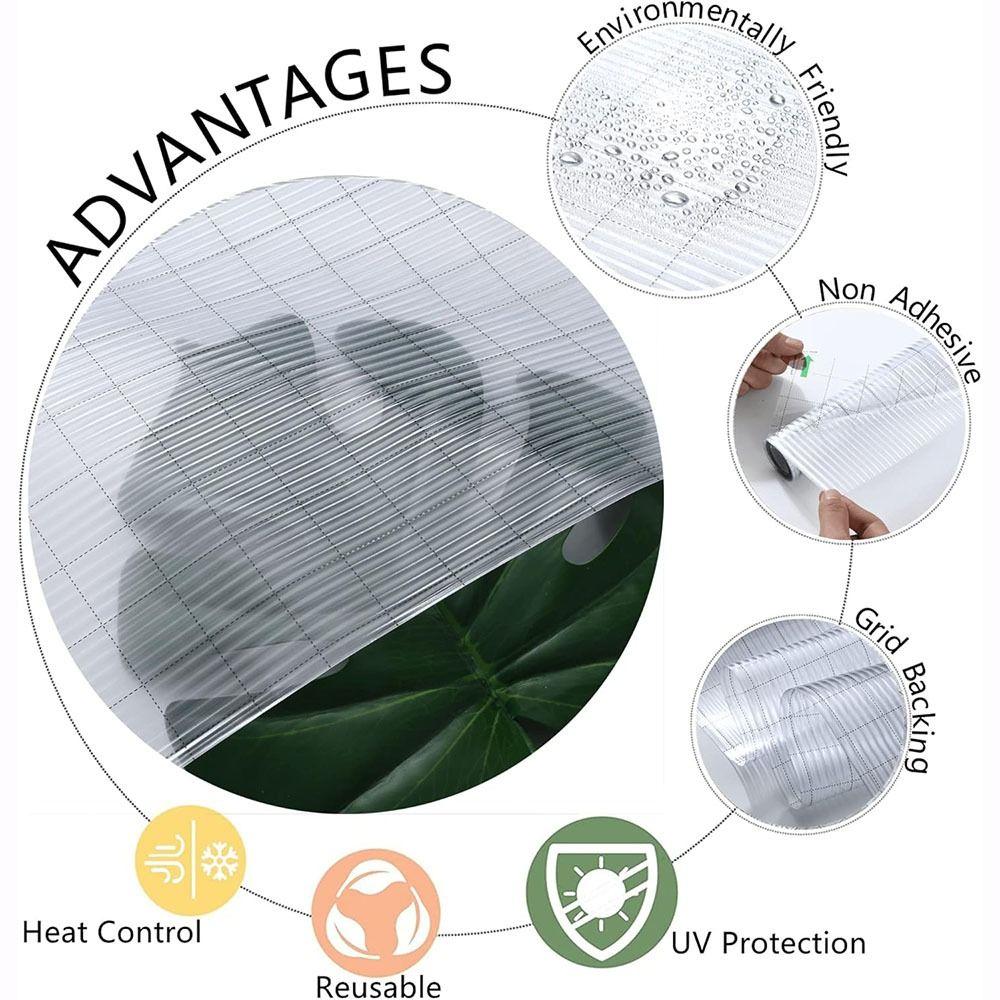 Static Cling Glass Window Film Frosted Frosted Glass Stickers New Window Film  Glass Windows