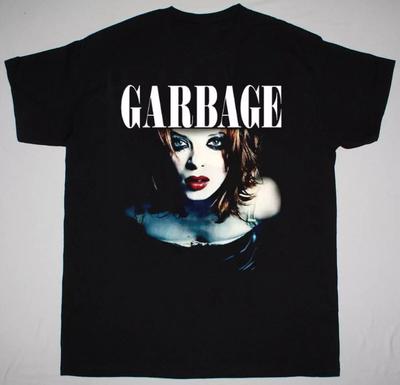 NEW Garbage Band Short Sleeve Black All Size S-5XL Shirt Unisex T-Shirt Graphic Tee