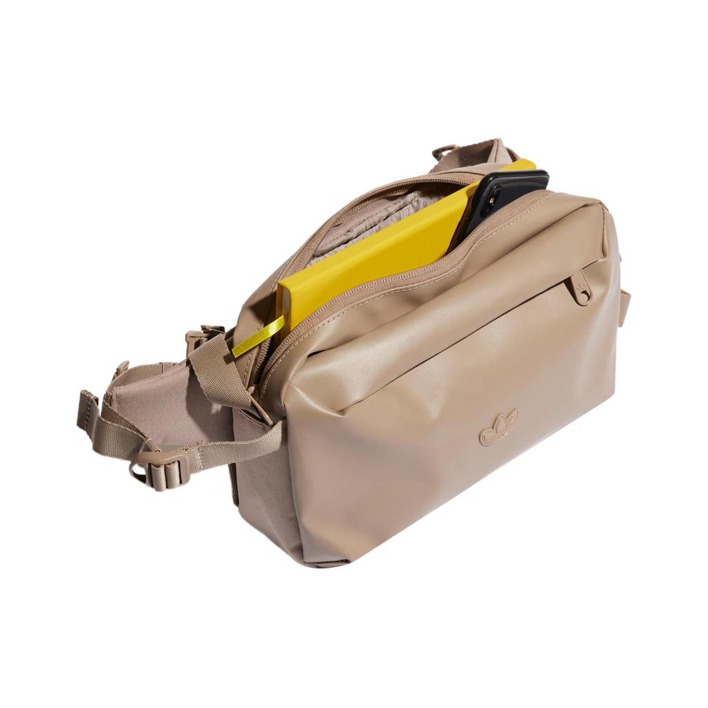 New Adidas Originals TPU Shoulder Bag, Crossbody Bag, Fanny Pack Regular Unisex Pink Brown HK9629