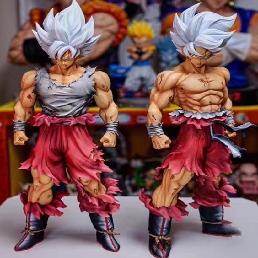 28cm/11.02inch Anime Dragon Ball Son Goku Figur Super Saiyan Actionfiguren PVC Goku Statue Sammlerstücke Spielzeug Geschenke
