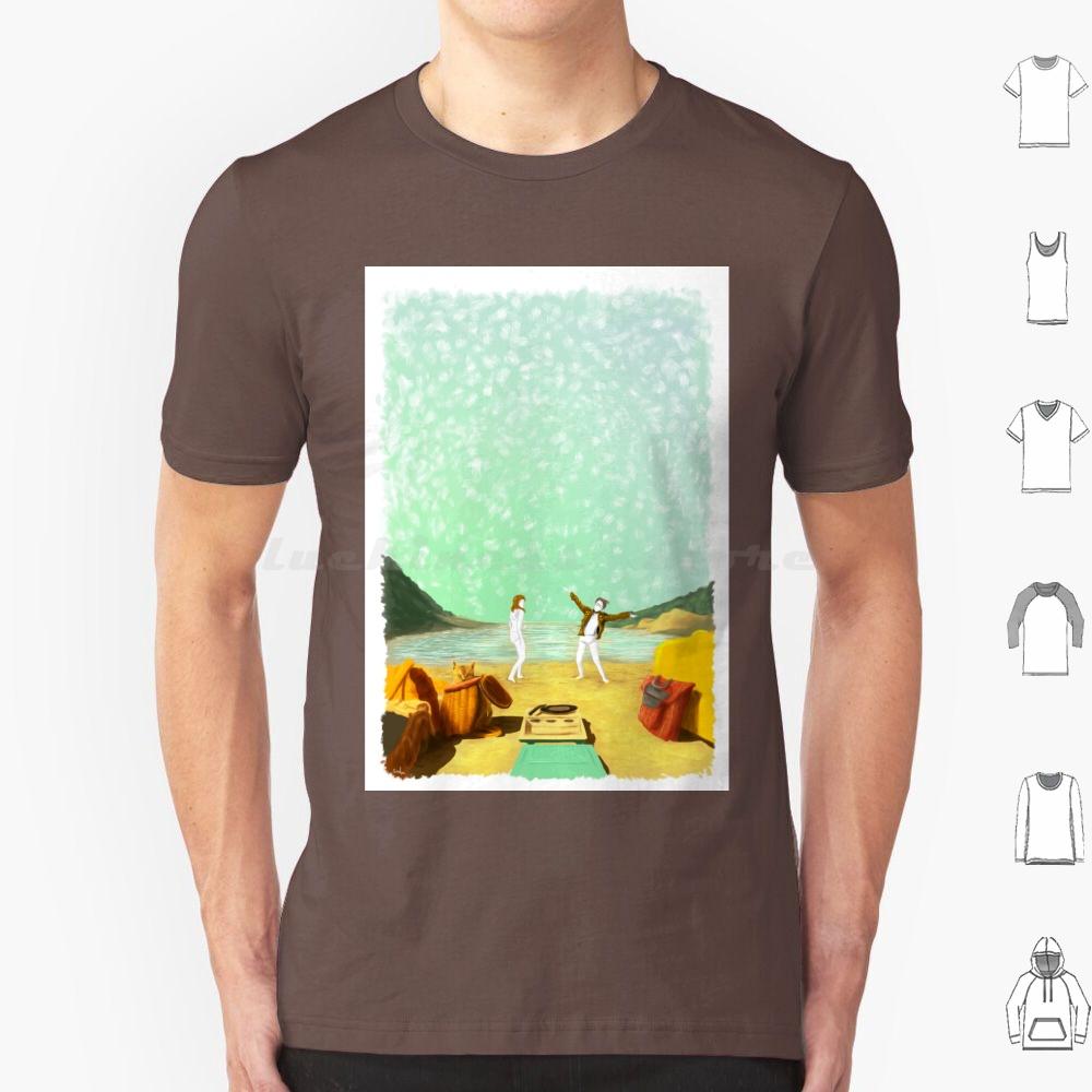 Moonrise Kingdom Painting Poster T Shirt Cotton Men Women DIY Print Moonrise Moonrise Kingdom Wes Anderson Egloop Gloop Frame