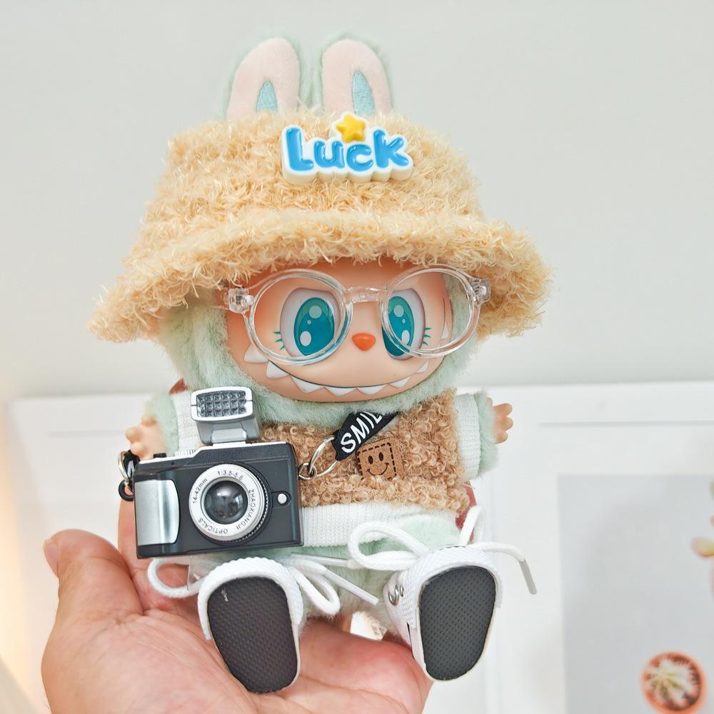 

Милая одежда для кукол для 17 см Labubu Наряд Аксессуары Классический набор платьев V2 Одежда для мини-кукол Подарок для девочки ребенка Labubu Ropa no doll