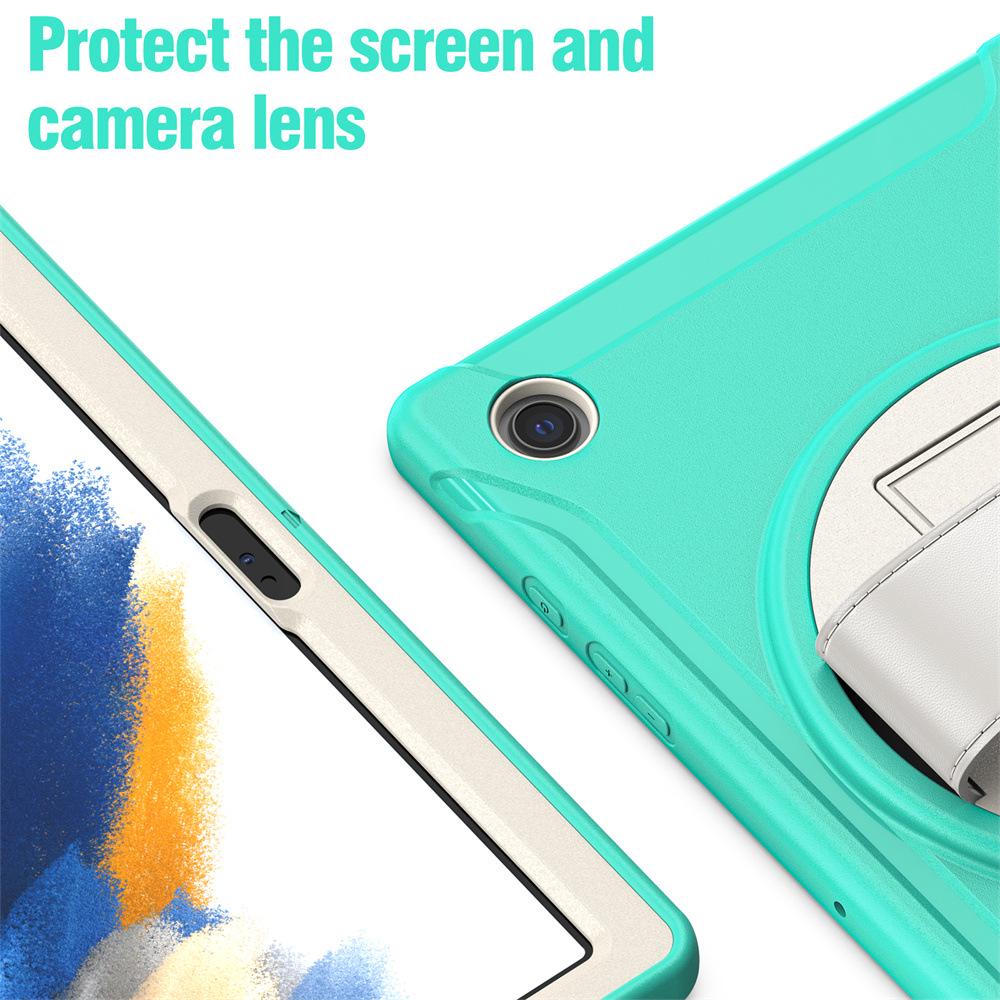 Tab A8 10.5-Inch Anti-Fall Skin-Feel Tablet Case with Rotating Handheld Bracket
