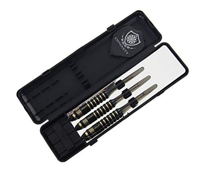 DYNASTY TEN brass darts barrel, black
