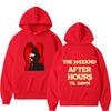 Weeknd After Hours Til Dawn Tour 2026 Hoodie Mens Graphic Pullover Sweatshirt Fall Casual Streetwear