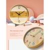 Wall Clock Silents None Ticking Wall Clock Battery Operated Clocks Easy to Read Home/Office/Kitchen/Classroom/School Clock