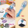 DIY Beaded Pens, 2.6mm 3D Pixel Puzzle Bead DIY Automatic Bead Pen | DIY Handmade Bead Puzzle Pen, Ergonomic Grip Design,