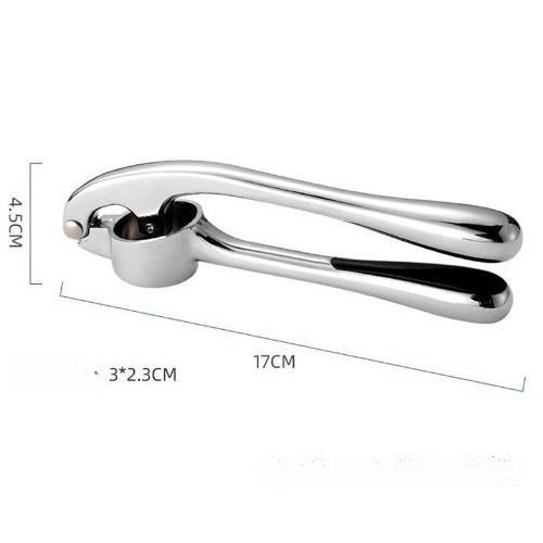 New Garlic Press Easy To Squeeze Clean with Soft Easy Squeeze Ergonomic Handle Zinc Alloy Garlic Mincer Crusher Kitchen Tools
