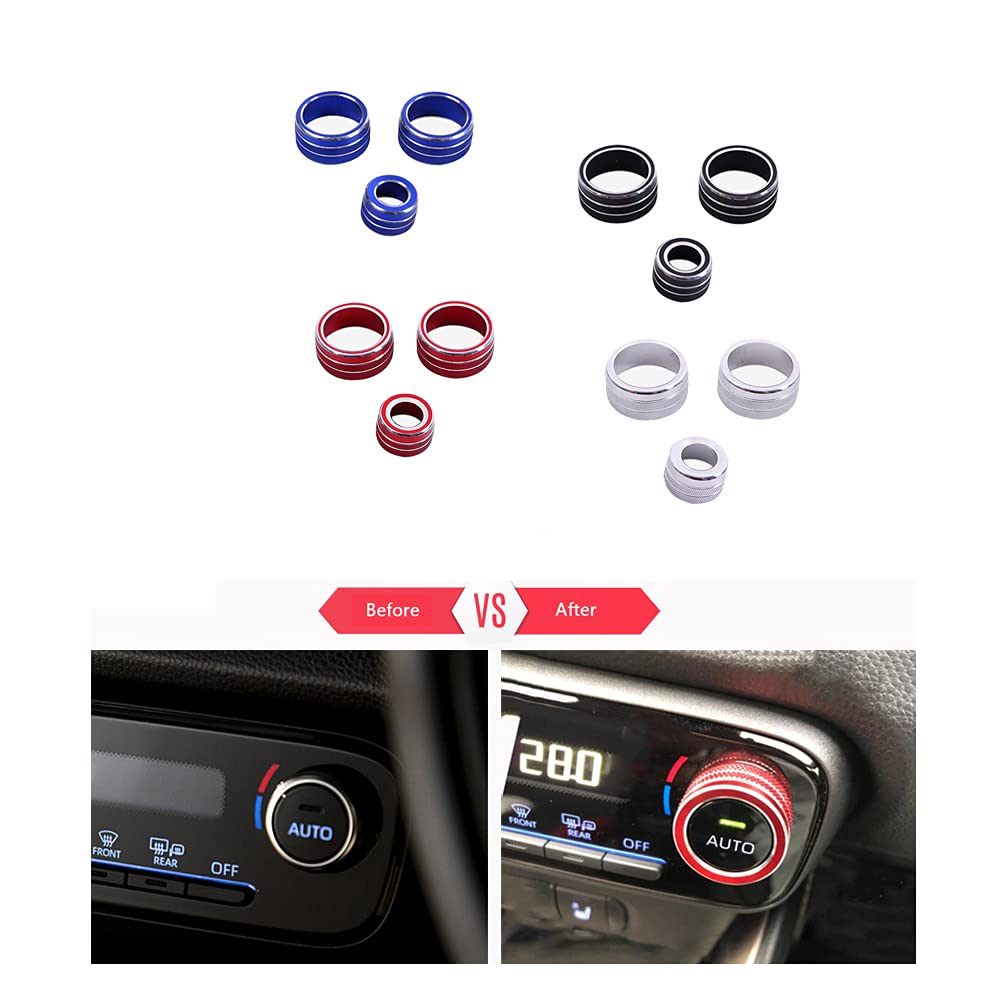 

KUTOOK New Yaris Yaris 10 Series Yaris Cross Parts Accessories Custom Air Conditioner & синий